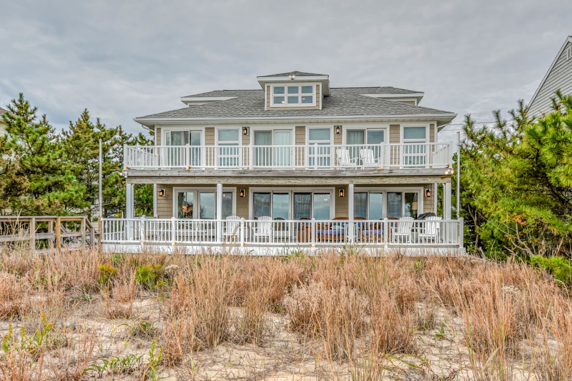 Exterior in Dune Road, Bethany Beach DE - View from the Beach
